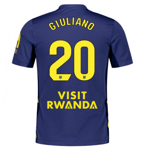 Atletico Madrid Giuliano Simeone #20 Bortedrakt 2025-26 Korte ermer Atletico Madrid Giuliano Simeone #20 Bortedrakt 2025-26 Korte ermer
